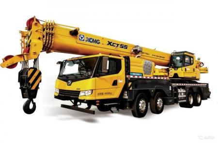 Автокраны XCMG XCT55 S. Доставка по всей РФ.