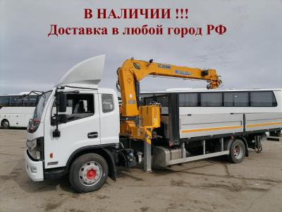 Манипуляторы (КМУ) XCMG 125-4на шасси Dongfeng C120L бортовой, Набережные Челны
