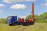 Буровая установка УРБ 2А2 на шасси УРАЛ/КАМАЗ