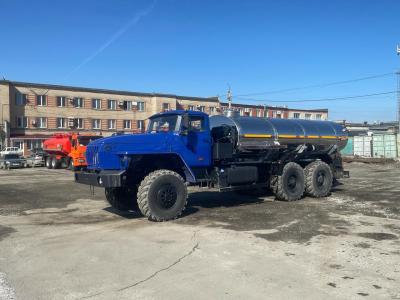 АВТОЦИСТЕРНА ДЛЯ ПЕРЕВОЗКИ ПИТЬЕВОЙ ВОДЫ  АЦПТ-9,5 на шасси Урал 4320-1912-60Е5 Урал, г. Челябинск