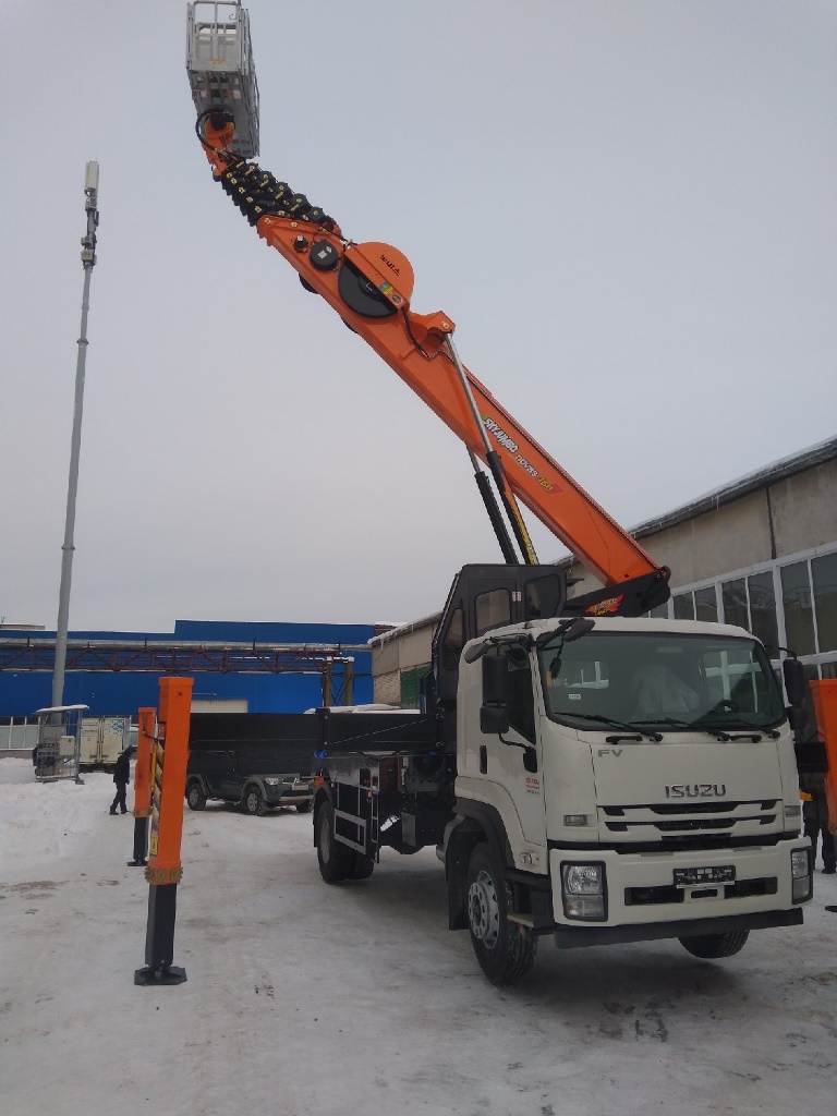 Автовышки NOVAS  460 (45м) На Шасси ISUZU FORWARD 18.0, Нижний Новгород