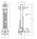 Грейфер круглый для обсадки 1180 мм, Leffer LKG0-1