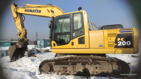 Гусеничный экскаватор Komatsu PC200-8M0, 2018