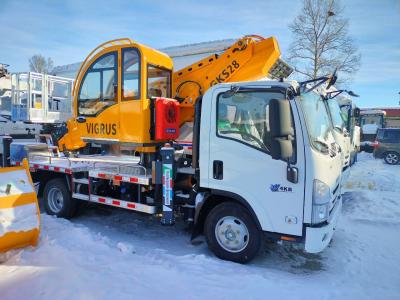 Автовышки 28 метров на шасси ISUZU
