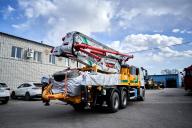 Автобетононасос XCMG HB37V на шасси ISUZU 6x4