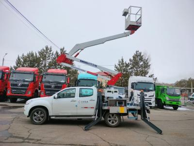 Автовышка на шасси пикапа  ISUZU D-MAX высота 13,5 м