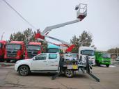Автовышка на шасси пикапа  ISUZU D-MAX высота 13,5 м