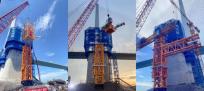 Huba T6515-10 tower cranes