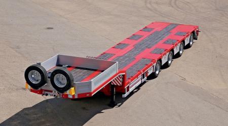NOVOSYBARZ 4-axle trawl semi-trailers 98132V