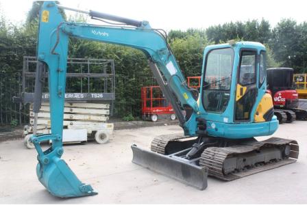 Гусеничные мини-экскаваторы Kubota KX161-2