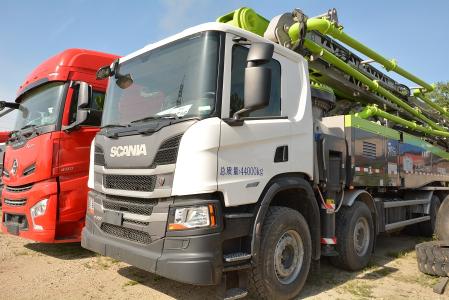 АВТОБЕТОНОНАСОС Zoomlion ZLJ5440THBSF 62X-6RZ на шасси Scania, 62 метра