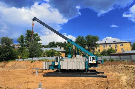 Sunward ZYJ360B Гидравлический сваебойный копер