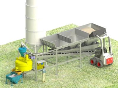 Мобильный бетонный завод Mixon COMPACTMIX 750
