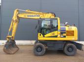 Колёсный экскаватор Komatsu PW160