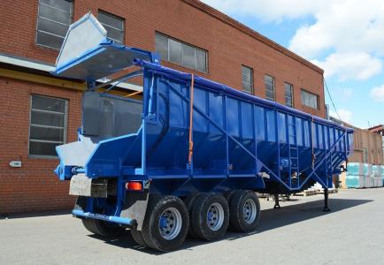 Полуприцеп-самосвал с донной разгрузкой Тонар-9591