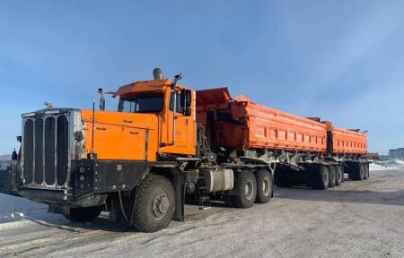 Самосвальный автопоезд Тонар-7502