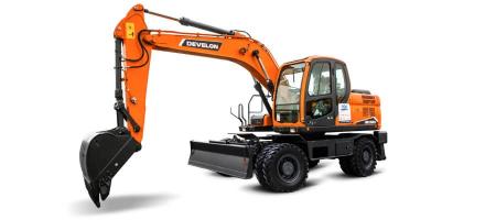 DX150W-7B Wheeled Excavator