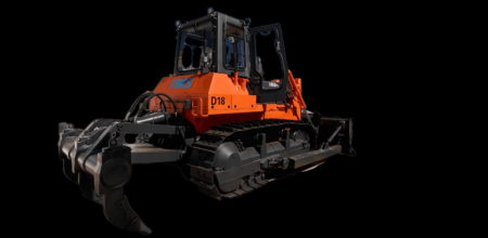 The Elabon (Doosan) TMSD18 bulldozer