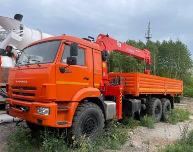 Камаз 43118 с  КМУ ИНМАН IT 150