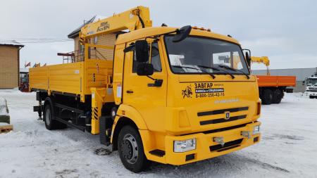 КАМАЗ 4308 С КМУ SOOSAN SCS 514