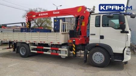 HOWO T5G (4х2) с КМУ Sunhunk S2006