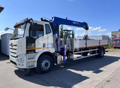 АВТОМОБИЛЬ БОРТОВОЙ FAW J6L с КМУ ИКран (DY) RS1956 ACE