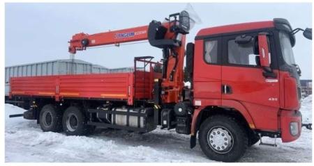 Кран-манипулятор KANGLIM KS2056H на шасси SHACMAN X5000