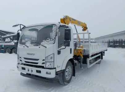 Бортовой автомобиль ISUZU с КМУ QL1120AJLAY