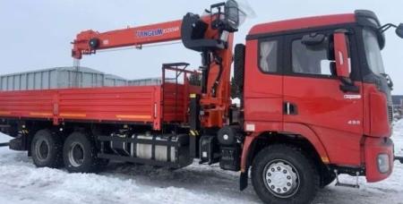 Кран-манипулятор KANGLIM KS2056H на шасси SHACMAN X5000