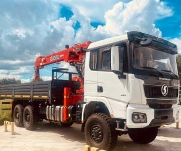 Бортовой автомобиль SHACMAN с КМУ Kanglir 2056