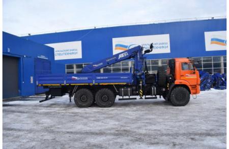 Бортовой Камаз 43118-3027-50 с КМУ АНТ 27-1