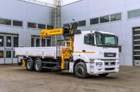 КРАНО-МАНИПУЛЯТОРНЫЕ УСТАНОВКИ SOOSAN SCS746L TOP + КАМАЗ 65207-1002-87 (S5)