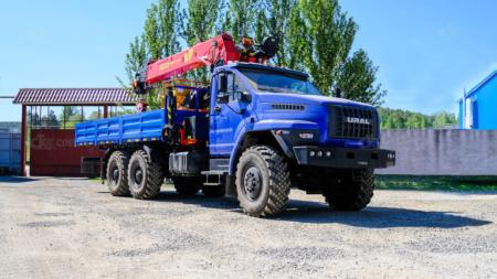 Урал Некст бортовой 4320 с КМУ ИТ-200
