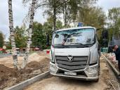 Бортовой грузовик с манипулятором