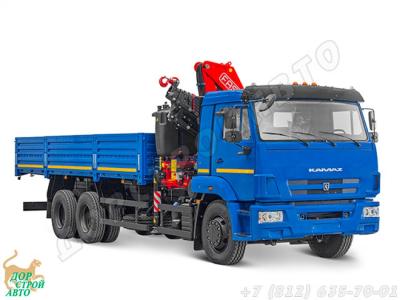 Бортовой автомобль с КМУ Fassi F 195 A.0.25