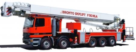 Коленчато-телескопический подъемник Bronto Skylift F90HLA