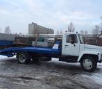 Эвакуатор ГАЗон ГАЗ-3309 с ломаной платформой