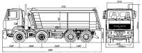 Самосвал МАЗ 6516W8-420-000