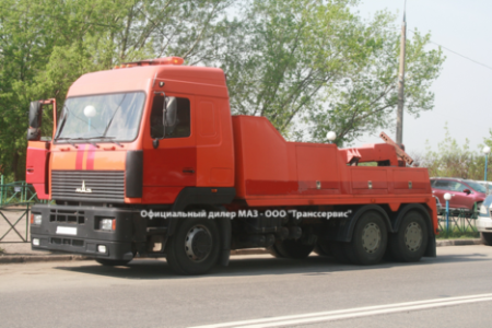 Большегрузный эвакуатор МАЗ