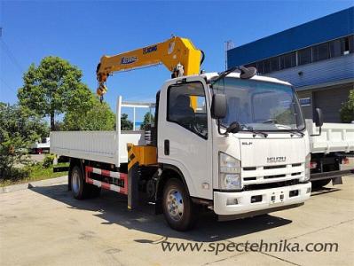 Грузовик с КМУ ISUZU NMR