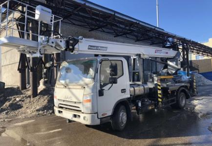 Автогидроподъемник (АГП) 22 метра на базе JAC