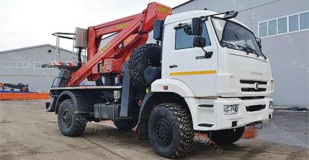 Автогидроподъемник Palfinger P240А на шасси КАМАЗ 43501 (4х4)