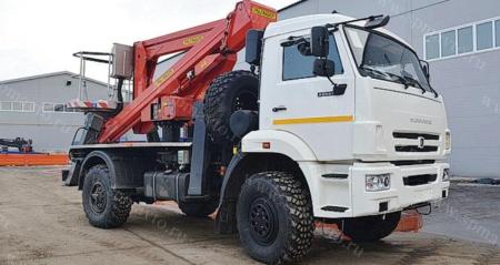Автогидроподъемник Palfinger P240А на шасси КАМАЗ 43501 (4х4)