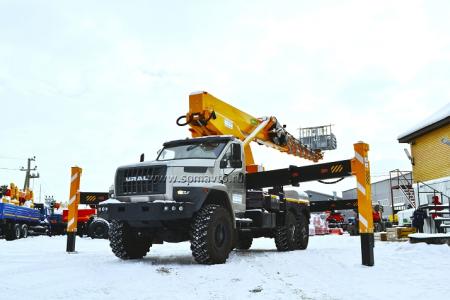 Автогидроподъеник СПМ-45 (6х6) на базе УРАЛ NEXT (СПМ 732602)