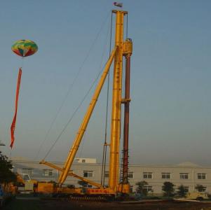 Гидравлический копер-молот для забивки свай JZL120