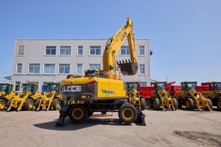 Экскаватор колесный