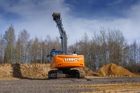 Мини-экскаватор гусеничный