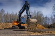 Мини-экскаватор гусеничный