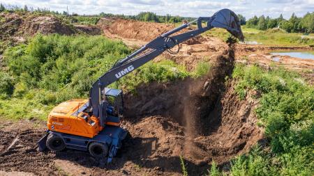 колесный Экскаватор