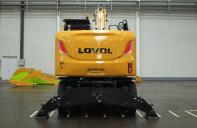 Колесный экскаватор